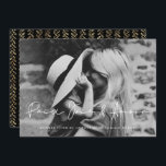 Cartão De Festividades Carte de voeu foto Paix Joie & Amour<br><div class="desc">Un style Simple et élégant pour cette carte de voeu en français,  personalizável avec votre photopicture.</div>