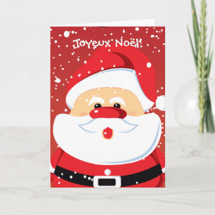 Cartão De Festividades Cartes de Père Noël Papai Noel