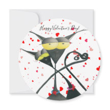 Cartografia de Gato Negro e Cinza