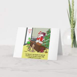 Cartão De Festividades Cartoon Fiscal 9532