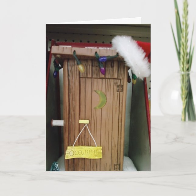 CARTÃO DE FESTIVIDADES "CASA DOS PAPAIS NOEIS" (Frente)