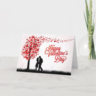 Cartão De Festividades Casal feliz