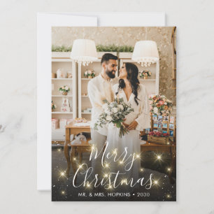 Cartão De Festividades Casamento Brilhante