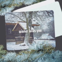 Casca de campo na neve