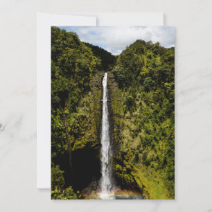 Cartão De Festividades Cascata
