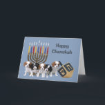 Cartão De Festividades Cavalier King Charles Spaniel Chanukah Card Menora<br><div class="desc">Lembrar a família e os amigos durante a temporada de Chanukah é uma maneira maravilhosa de manter contato com as pessoas que você ama e se importa. Criei com amor e cuidado estes cartões Chanukah para cães e tenho a certeza de que qualquer pessoa que ame cães ficará encantada em...</div>