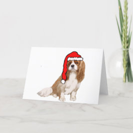 Cartão De Festividades Cavalier King Charles Spaniel Natal