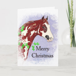 Cartão De Festividades Cavalo de Ouro (Natal)
