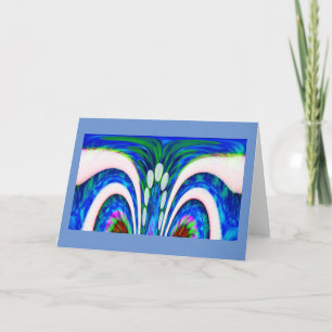 Cartão De Festividades Celebração da natureza