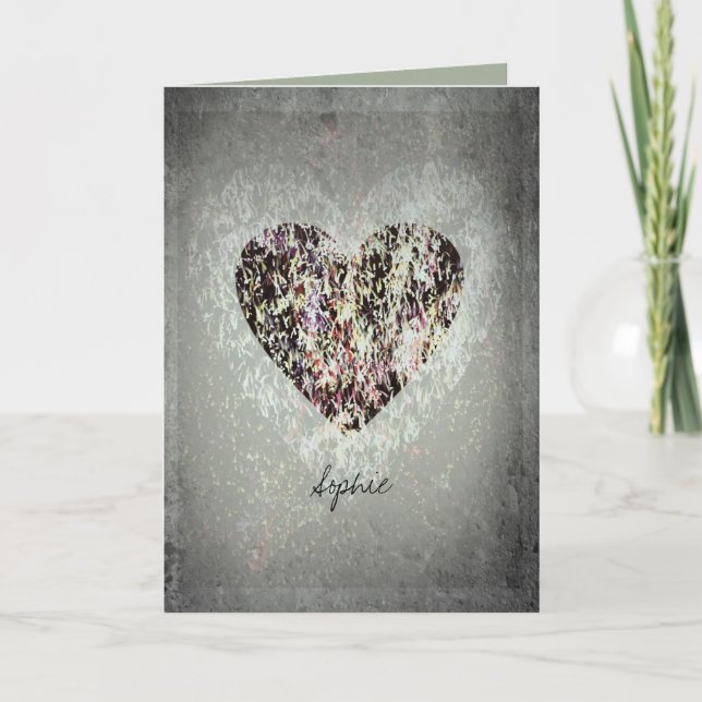 Cartão De Festividades Celebração do namorados (Frente)