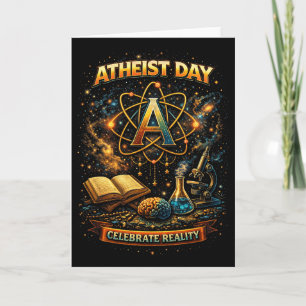 Cartão De Festividades Celebre a Realidade