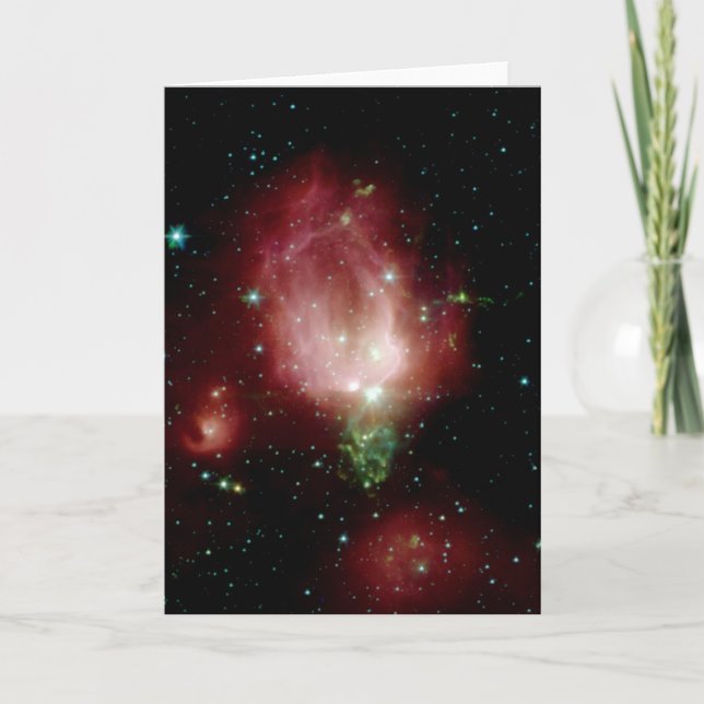 Cartão De Festividades Cepheus Valentine's Day Stars NASA (Frente)