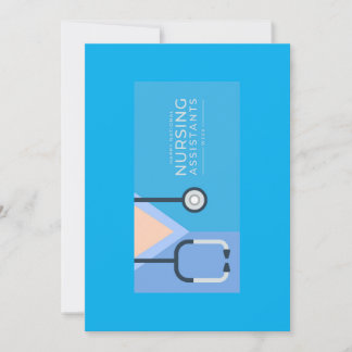 Cartão De Festividades Certified Nurse's Aide Week Greeting Card