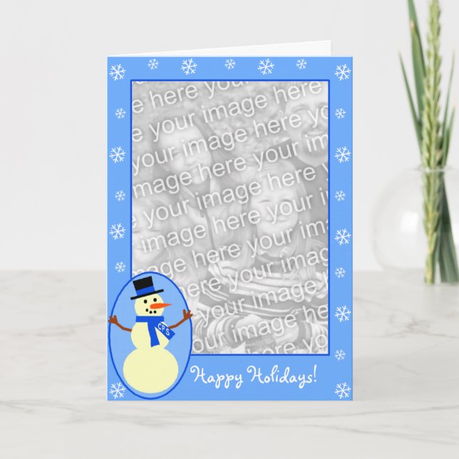 Cartão De Festividades CFS Photo Card (Frente)