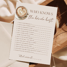 Cartão De Festividades Chá de Noiva de Café Amor Está Cozinhando