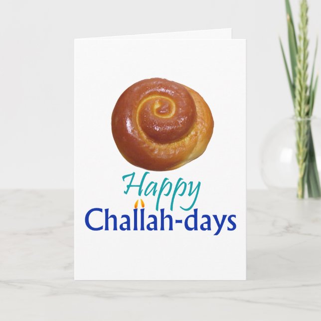 Cartão De Festividades Challah-day Card (Frente)