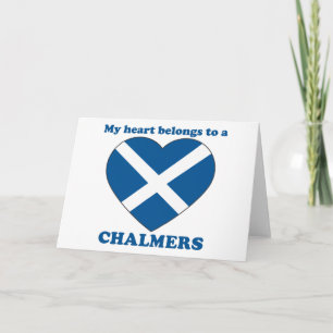 Cartão De Festividades Chalmers