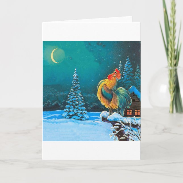 Cartão De Festividades chantille (Frente)