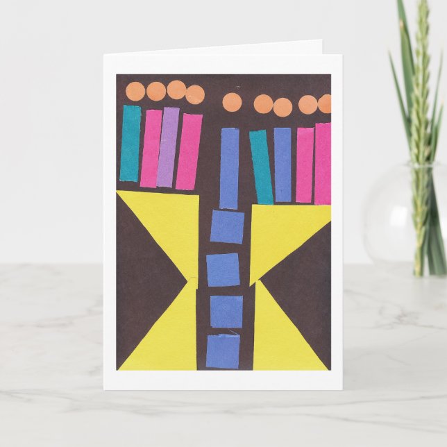 Cartão De Festividades Chanukah greeting card (Frente)