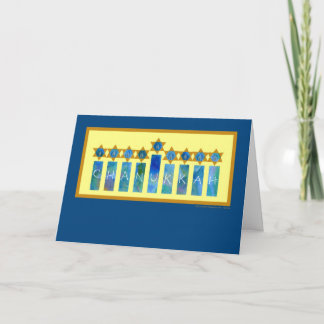 Cartão De Festividades Chanukkah Card