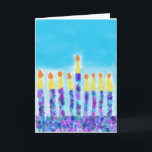Cartão De Festividades Chanukkah Greetings<br><div class="desc">A festive and warm chanukkah card suitable for anybody.</div>