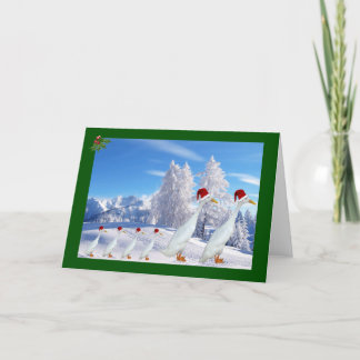 Cartão De Festividades Chapéu de Papai Noel