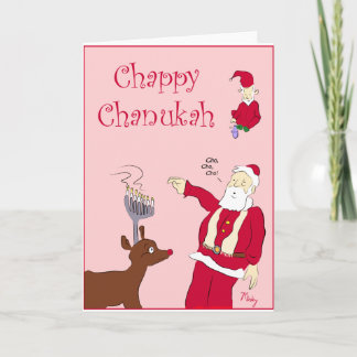 Cartão De Festividades Chappy Chanukah