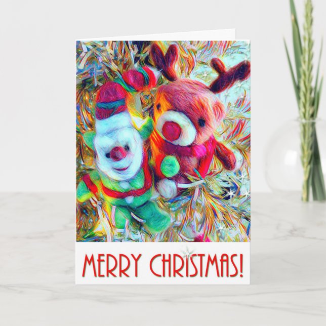 Cartão De Festividades Charity Card for Autism (Frente)