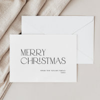 CHARLIE Black Easy Simple Family Feliz Natal