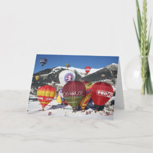 Cartão De Festividades Chateau d'Oex