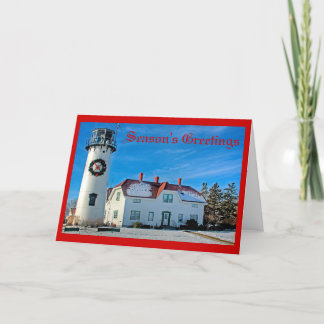 Cartão De Festividades Chatham Light - Season's Greetings
