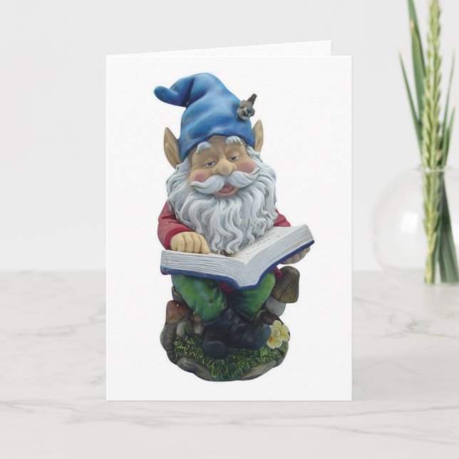 Cartão De Festividades Checking His List (Frente)