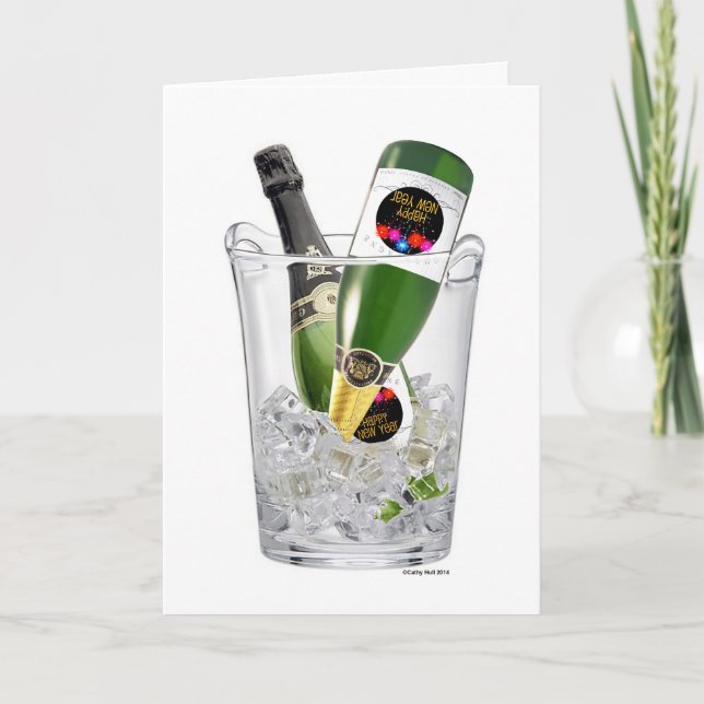 Cartão De Festividades Cheers to You Greeting card (Frente)