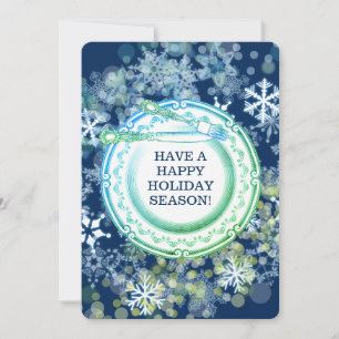 Cartão De Festividades Chef de cozinha de rico para restauração feriado