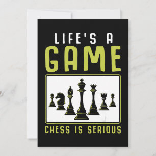 Cartão De Festividades Chess Heartbeat Chess Master Chess Club