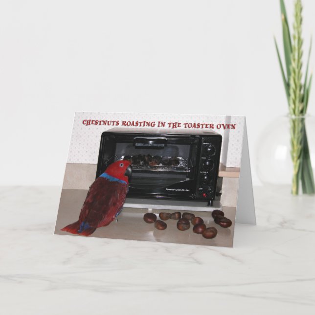 Cartão De Festividades Chestnuts (Frente)