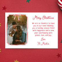 Chic Mistletoe Arco Personalizado Foto de Natal