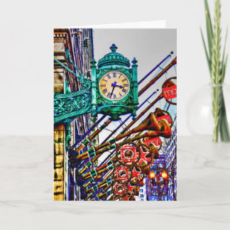 Cartão De Festividades Chicago on State Street