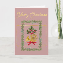 Chifre Francês Elegante Natal Luz Malva