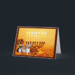 Cartão De Festividades Chihuahua Chanukah Card Menorah1<br><div class="desc">Remembering family and friends during the Chanukah season is a wonderful way to keep in touch with the people you love and care about. I created these dog Chanukah cards with love and care and I am sure anyone who loves dogs will be delighted to receive them. You do have...</div>