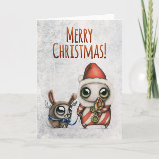 Cartão De Festividades Chris&Mass Postcard