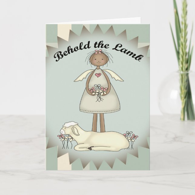 Cartão De Festividades Christian Christmas Card (Frente)