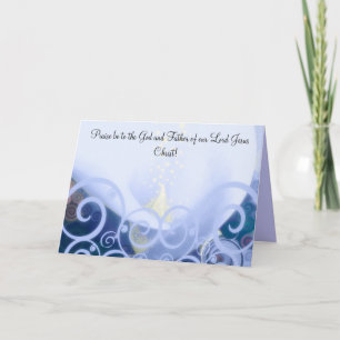 Cartão De Festividades Christian Easter Card Hope In His Resurrection