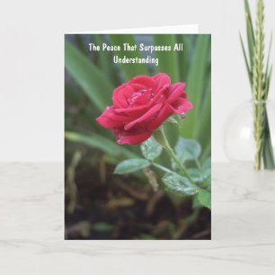 Cartão De Festividades Christian Inmate Card com mensagem Gospel dentro