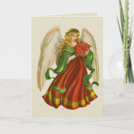 Cartão De Festividades Christmas Angel Card