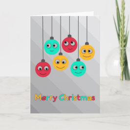 Cartão De Festividades Christmas Bauble Fun