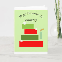 Cartão De Festividades Christmas Birthday 2018 / 3