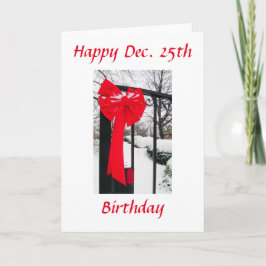 Cartão De Festividades Christmas Birthday Winters