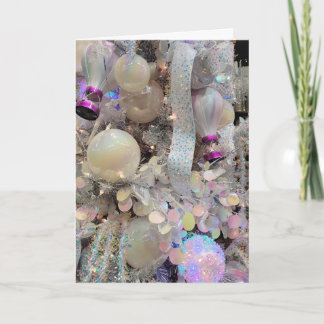 Cartão De Festividades Christmas Bulbs Scene 2 Card