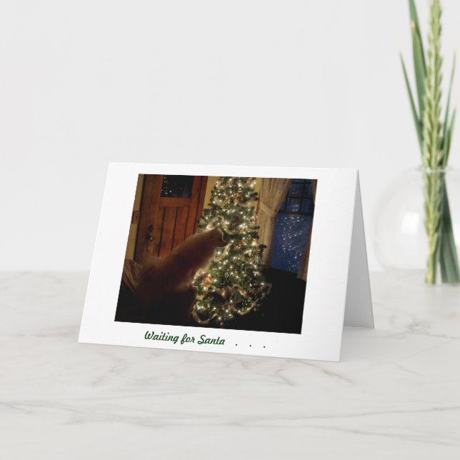 Cartão De Festividades Christmas card (Frente)